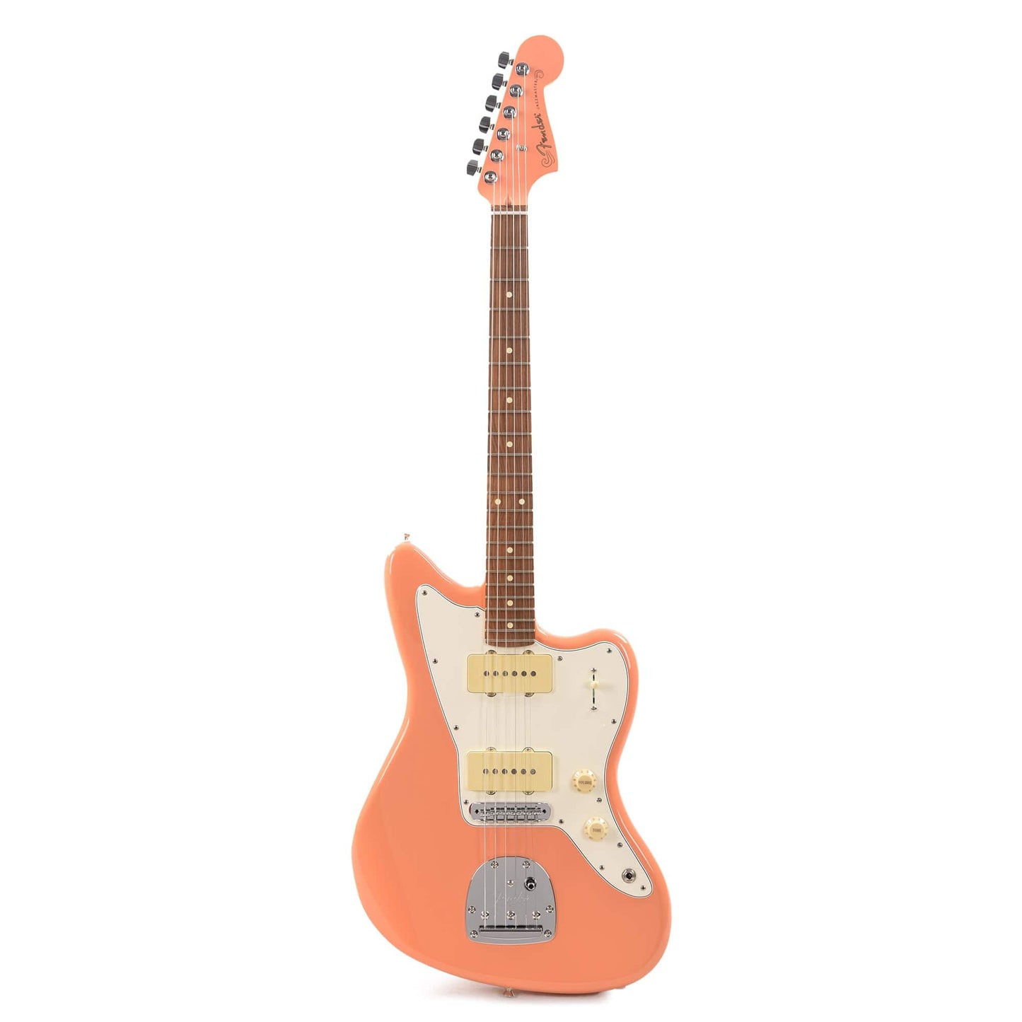 Fender Player Jazzmaster Pacific Peach w/Matching Headcap, Pure Vintage '65 Pickups, & Series/Parallel 4-Way Electric Guitars / Solid Body