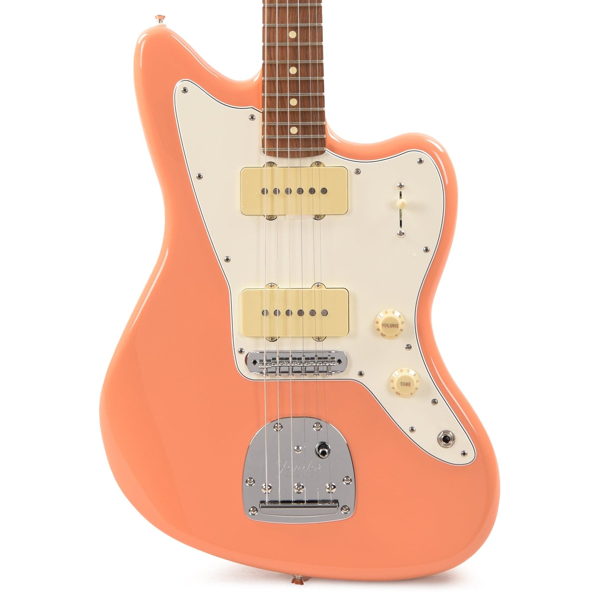Fender Player Jazzmaster Pacific Peach w/Matching Headcap, Pure Vintage '65 Pickups, & Series/Parallel 4-Way Electric Guitars / Solid Body