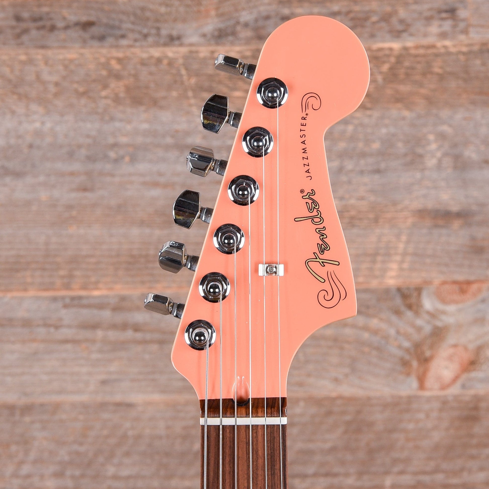 Fender Player Jazzmaster Pacific Peach w/Matching Headcap, Pure Vintage '65 Pickups, & Series/Parallel 4-Way Electric Guitars / Solid Body