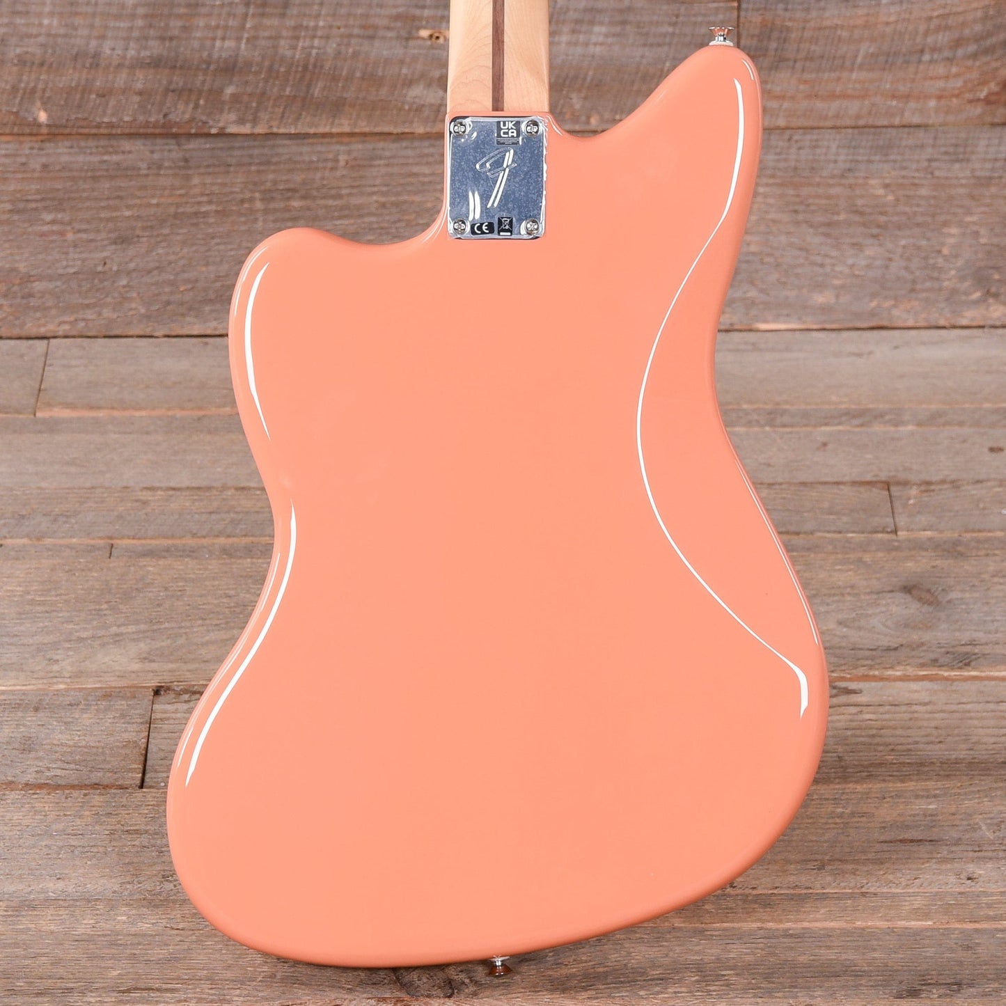 Fender Player Jazzmaster Pacific Peach w/Matching Headcap, Pure Vintage '65 Pickups, & Series/Parallel 4-Way Electric Guitars / Solid Body
