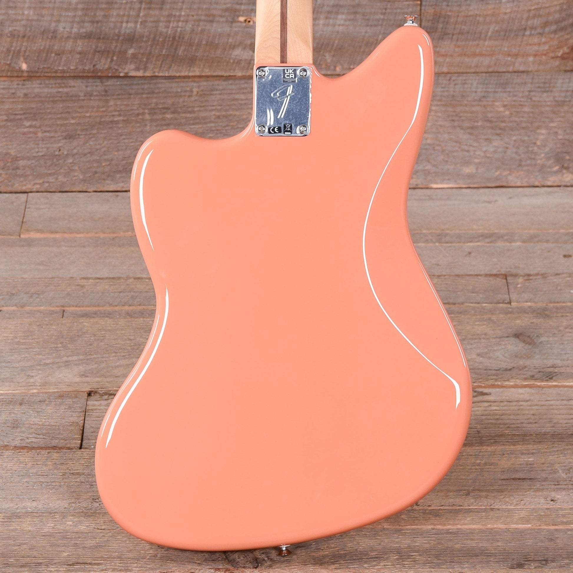 Fender Player Jazzmaster Pacific Peach w/Matching Headcap, Pure Vintage '65 Pickups, & Series/Parallel 4-Way Electric Guitars / Solid Body