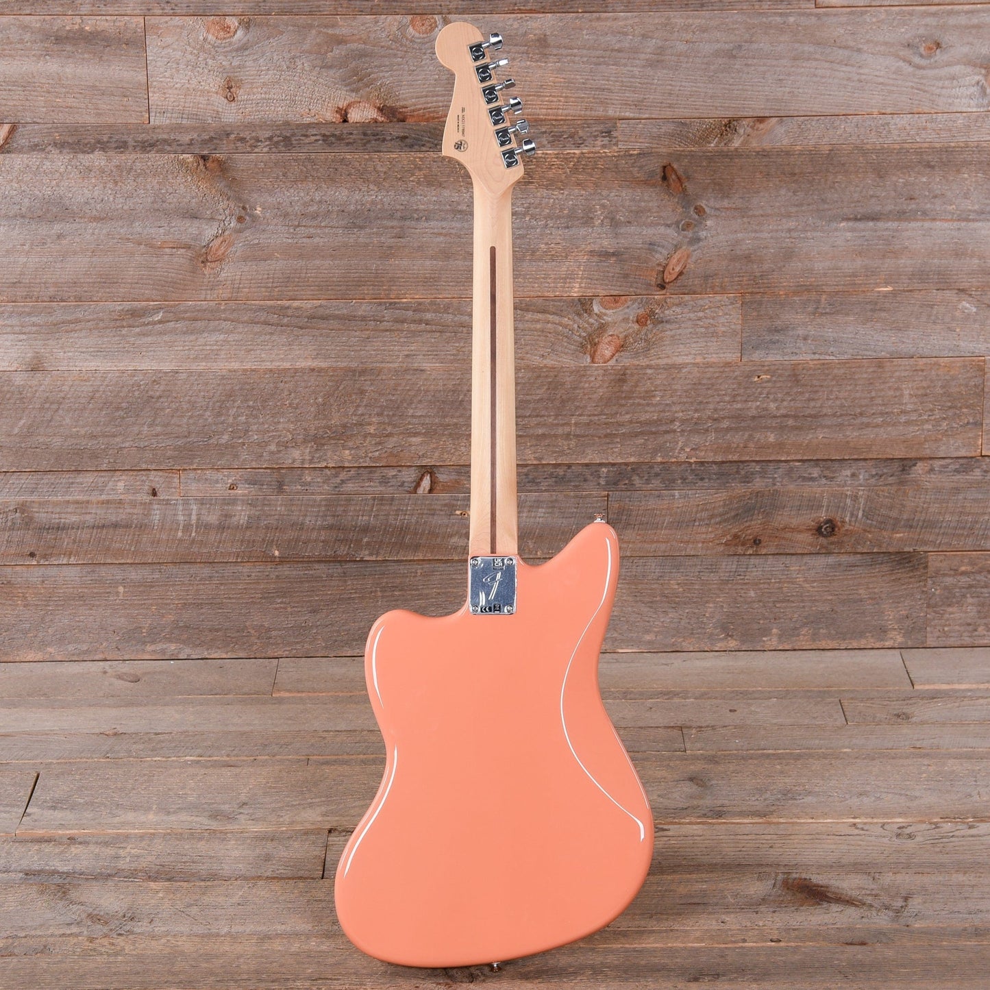 Fender Player Jazzmaster Pacific Peach w/Matching Headcap, Pure Vintage '65 Pickups, & Series/Parallel 4-Way Electric Guitars / Solid Body