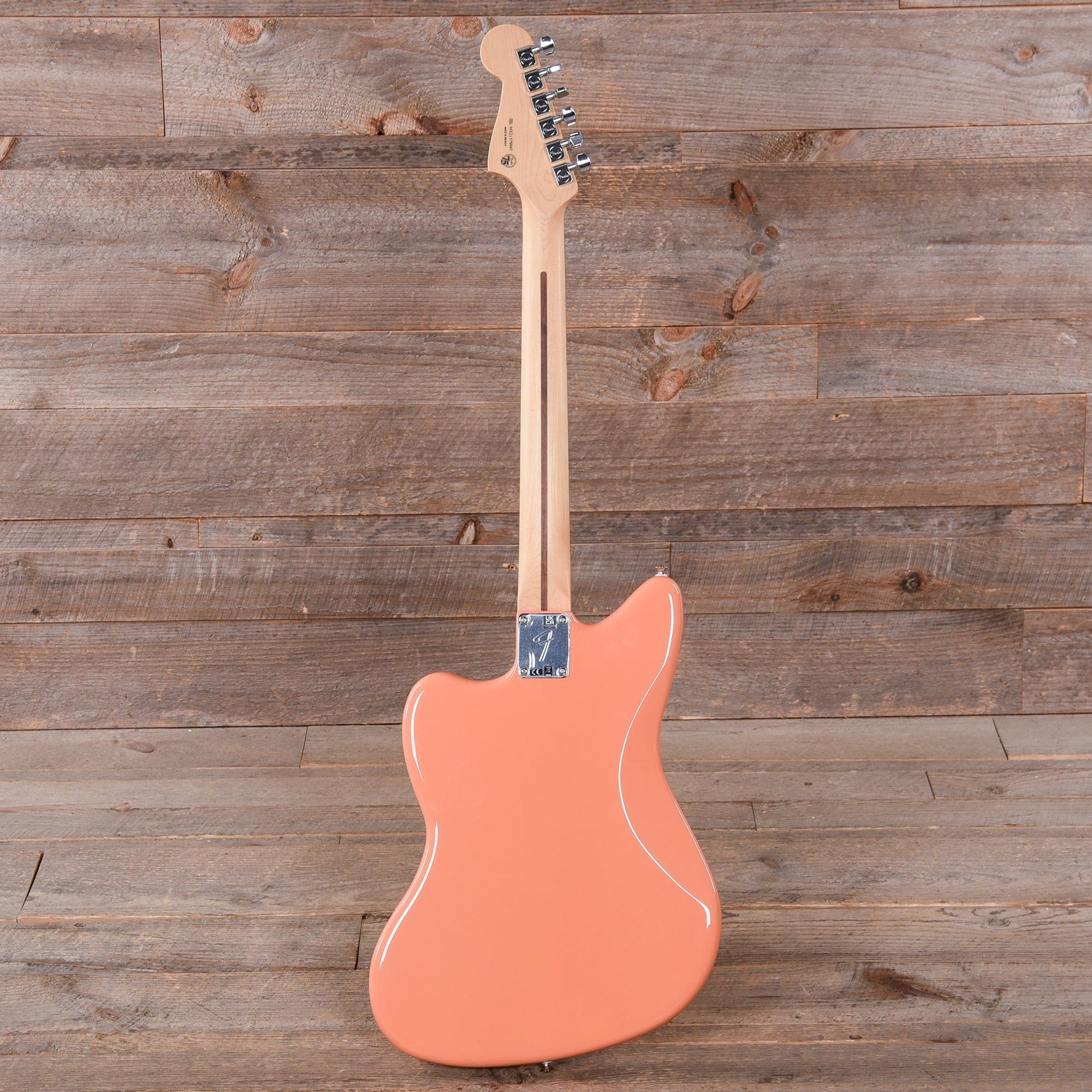 Fender Player Jazzmaster Pacific Peach w/Matching Headcap, Pure Vintage '65 Pickups, & Series/Parallel 4-Way Electric Guitars / Solid Body