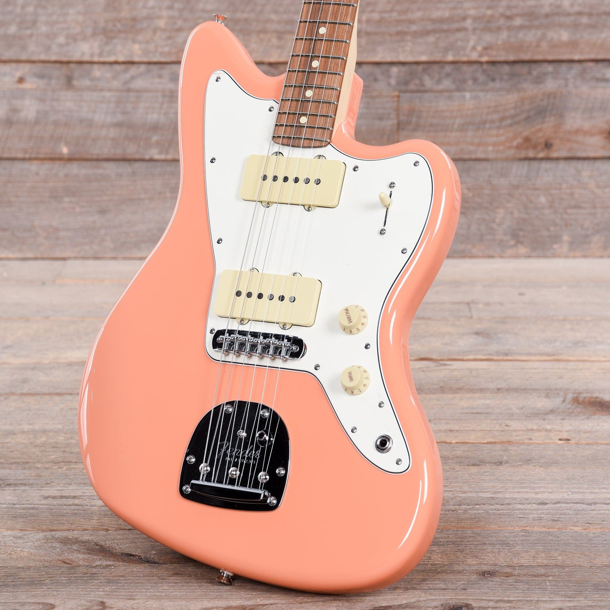 Fender Player Jazzmaster Pacific Peach w/Matching Headcap, Pure Vintage '65 Pickups, & Series/Parallel 4-Way Electric Guitars / Solid Body