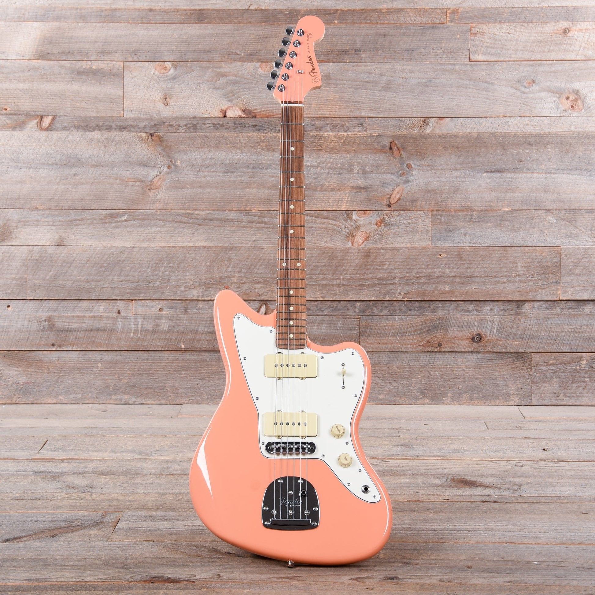 Fender Player Jazzmaster Pacific Peach w/Matching Headcap, Pure Vintage '65 Pickups, & Series/Parallel 4-Way Electric Guitars / Solid Body