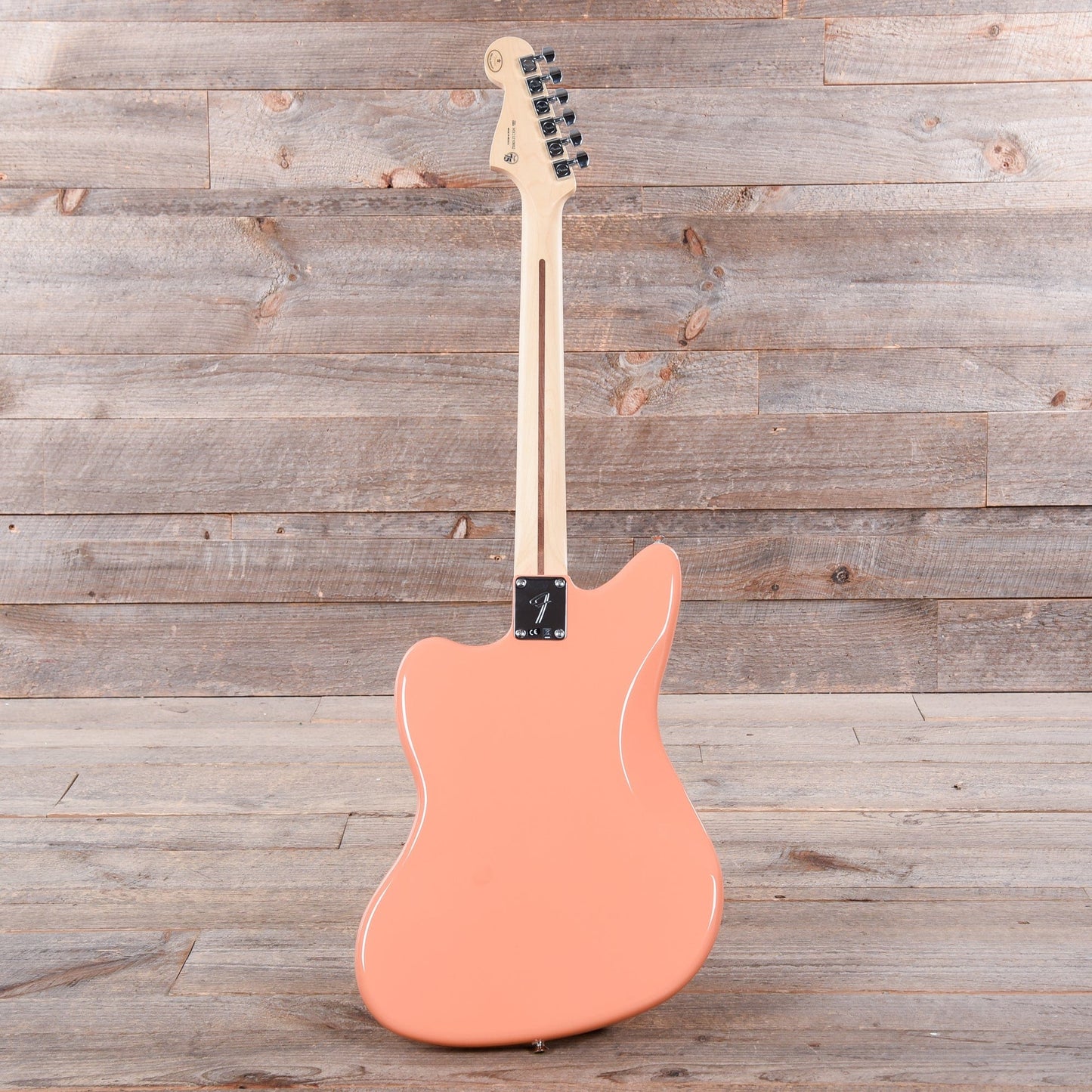 Fender Player Jazzmaster Pacific Peach w/Matching Headcap, Pure Vintage '65 Pickups, & Series/Parallel 4-Way Electric Guitars / Solid Body