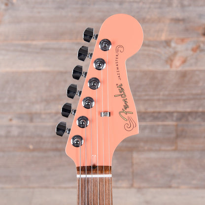 Fender Player Jazzmaster Pacific Peach w/Matching Headcap, Pure Vintage '65 Pickups, & Series/Parallel 4-Way Electric Guitars / Solid Body
