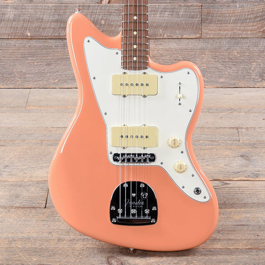 Fender Player Jazzmaster Pacific Peach w/Matching Headcap, Pure Vintage '65 Pickups, & Series/Parallel 4-Way Electric Guitars / Solid Body