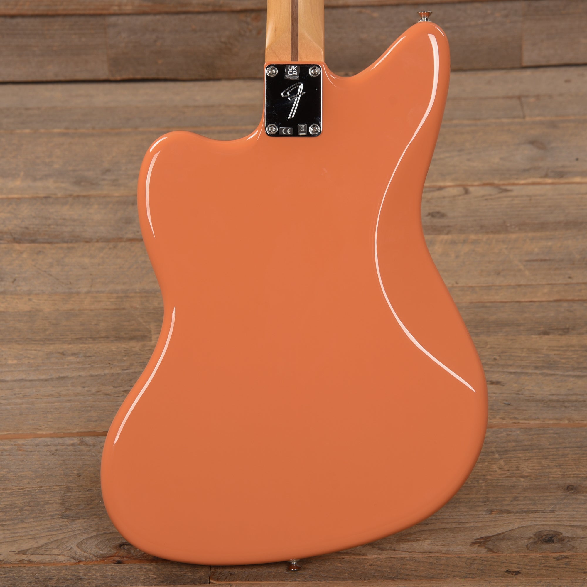 Fender Player Jazzmaster Pacific Peach w/Matching Headcap, Pure Vintage '65 Pickups, & Series/Parallel 4-Way Electric Guitars / Solid Body
