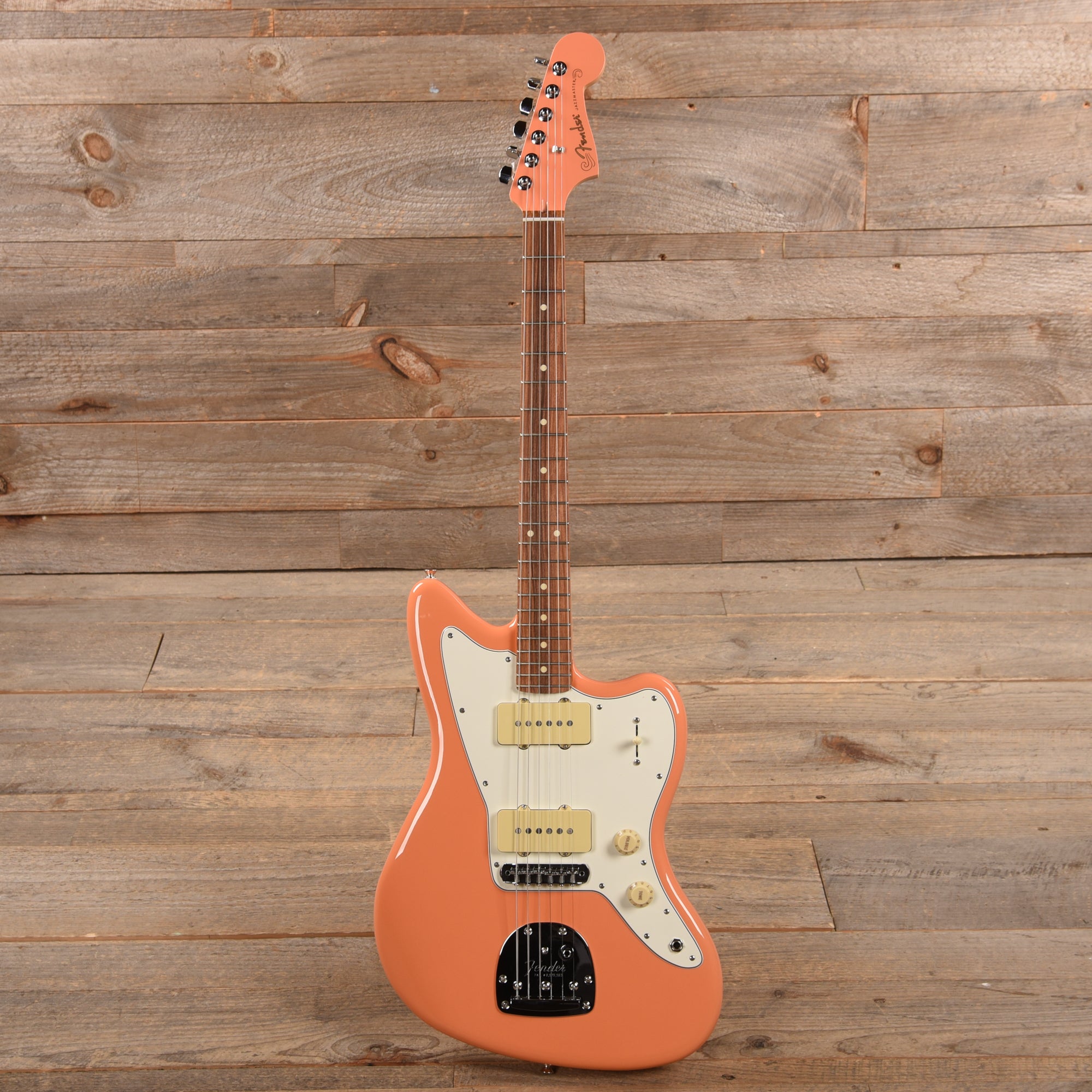 Fender Player Jazzmaster Pacific Peach w/Matching Headcap, Pure Vintage '65 Pickups, & Series/Parallel 4-Way Electric Guitars / Solid Body