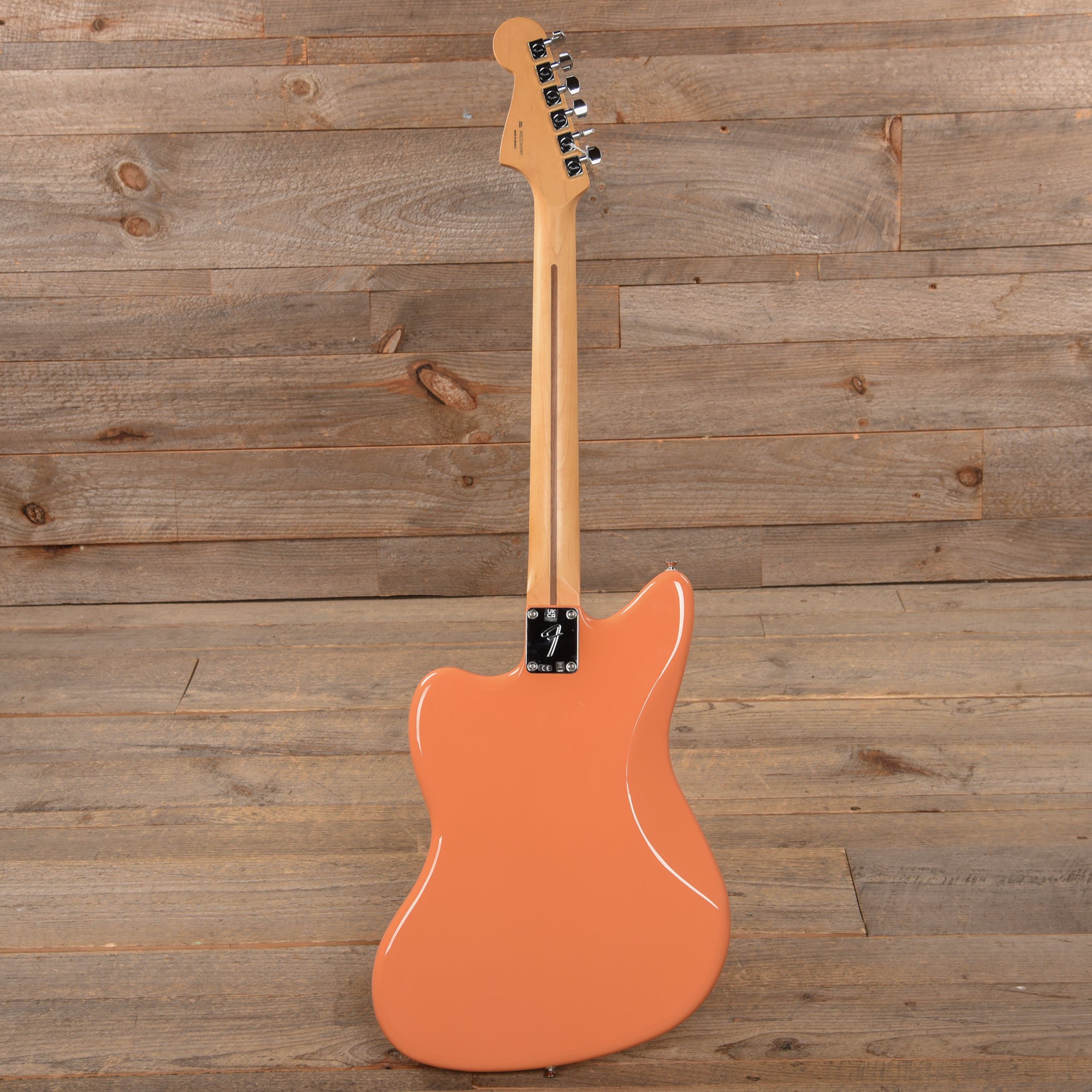 Fender Player Jazzmaster Pacific Peach w/Matching Headcap, Pure Vintage '65 Pickups, & Series/Parallel 4-Way Electric Guitars / Solid Body