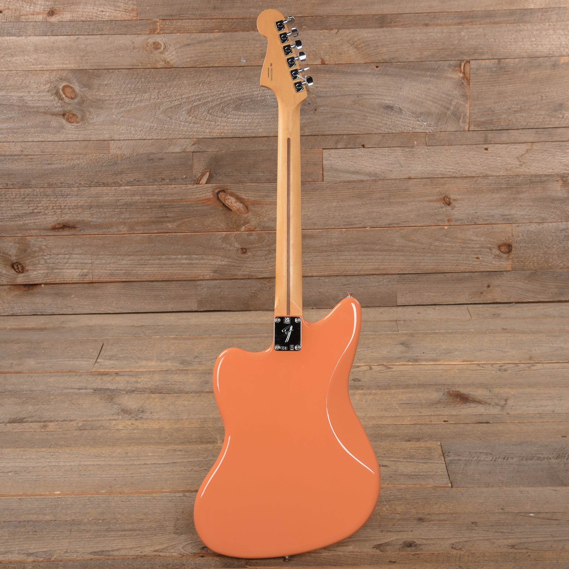 Fender Player Jazzmaster Pacific Peach w/Matching Headcap, Pure Vintage '65 Pickups, & Series/Parallel 4-Way Electric Guitars / Solid Body