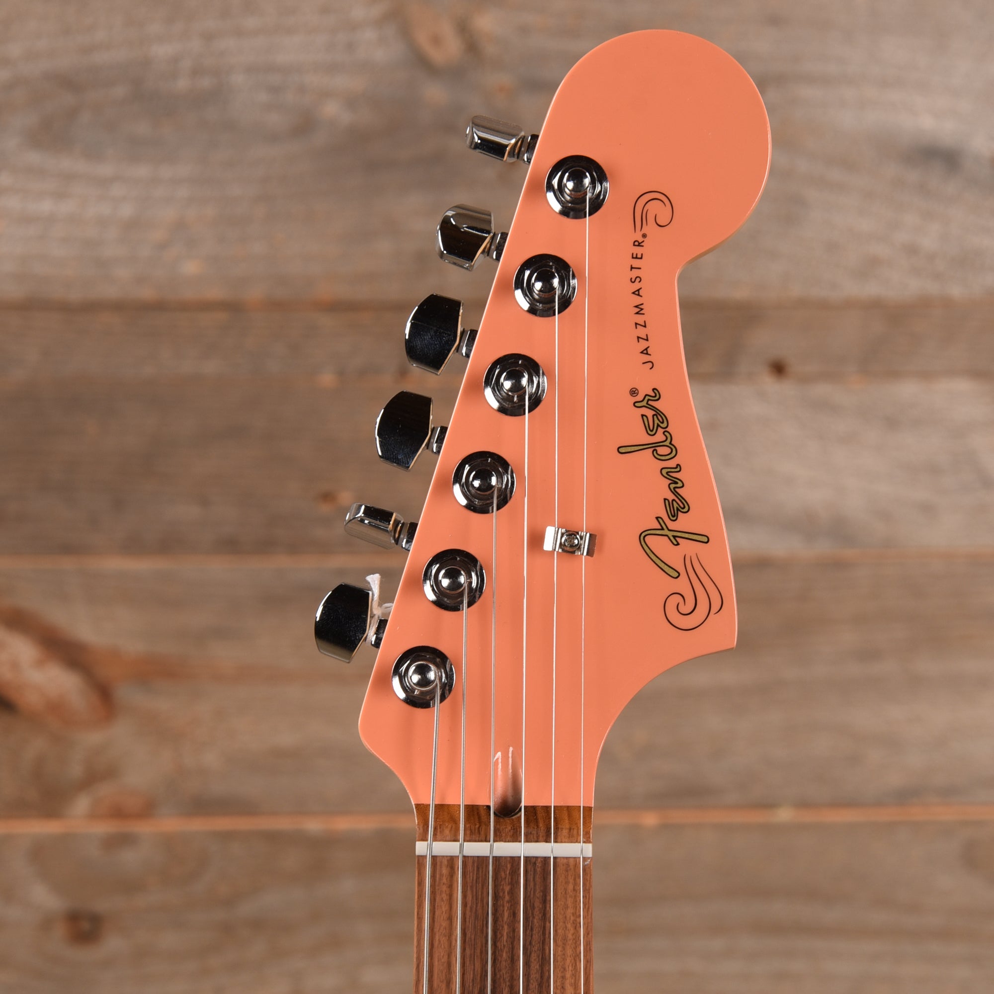 Fender Player Jazzmaster Pacific Peach w/Matching Headcap, Pure Vintage '65 Pickups, & Series/Parallel 4-Way Electric Guitars / Solid Body