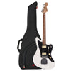 Fender Player Jazzmaster PF Polar White and FEJ610 Gig Bag Bundle Electric Guitars / Solid Body