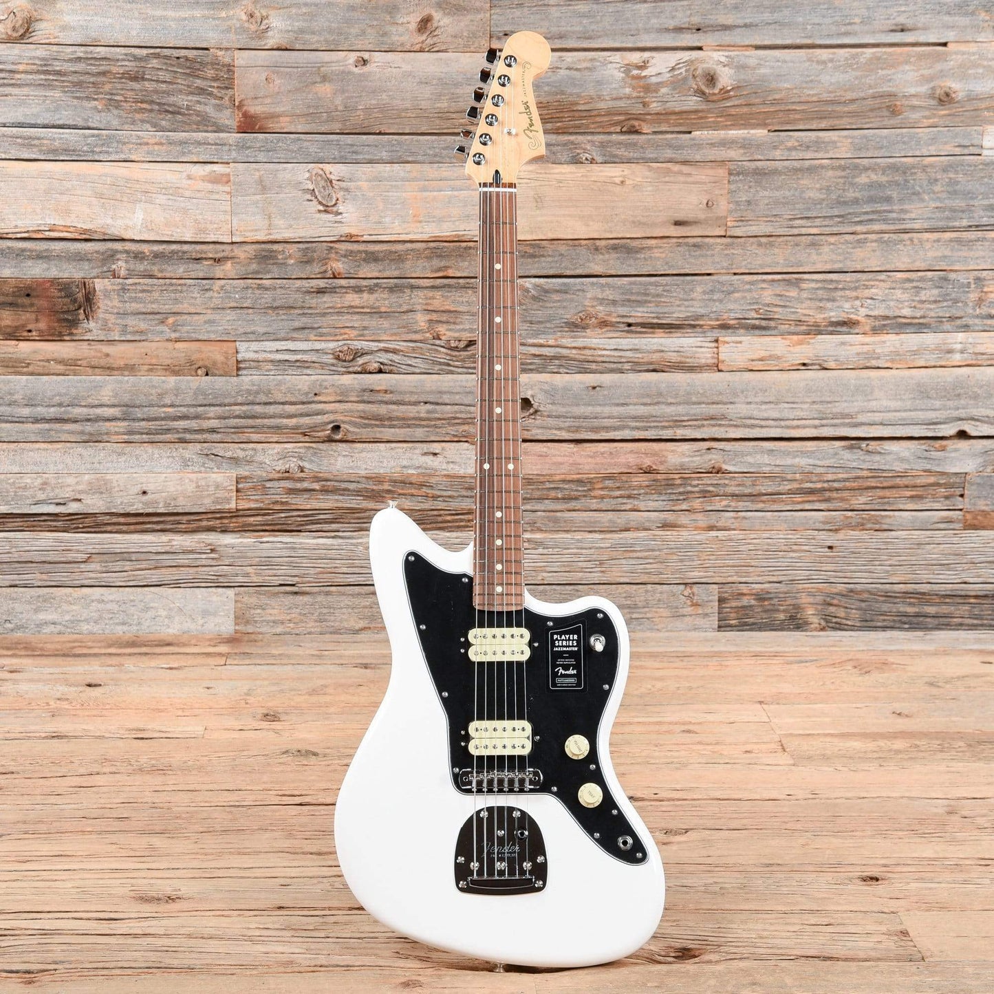 Fender Player Jazzmaster Polar White Electric Guitars / Solid Body
