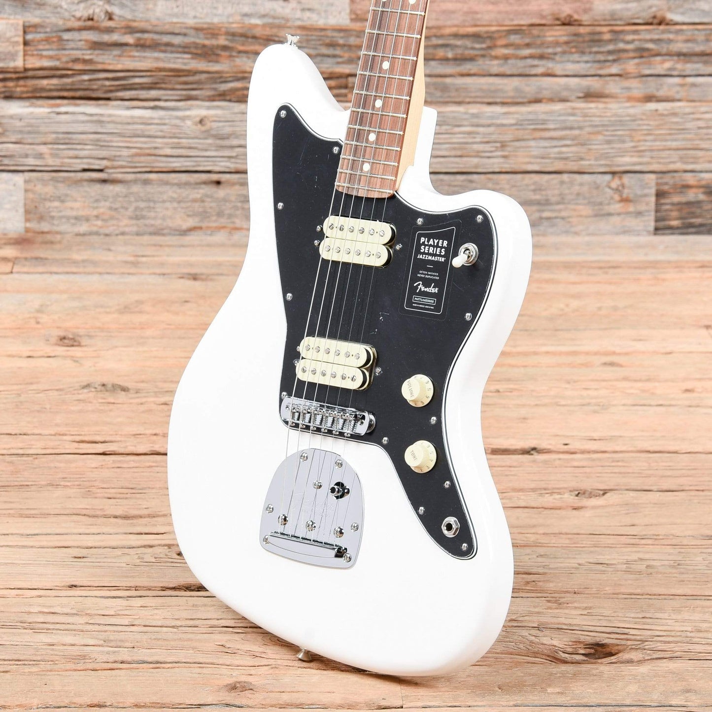 Fender Player Jazzmaster Polar White Electric Guitars / Solid Body