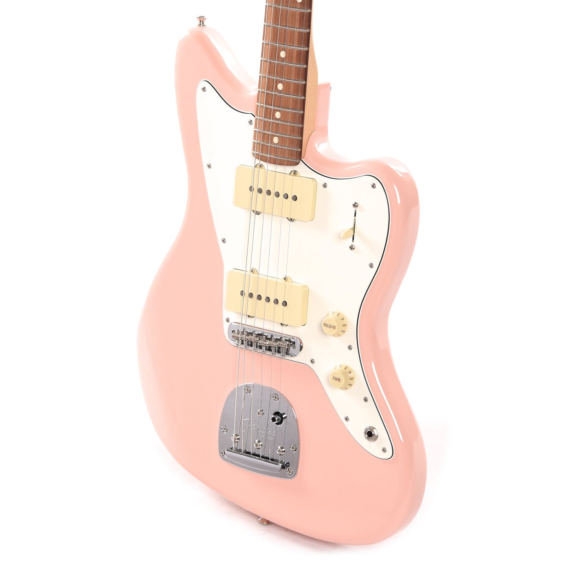 Fender Player Jazzmaster Shell Pink w/Olympic White Headcap, Pure Vintage '65 Pickups (CME Exclusive) Electric Guitars / Solid Body