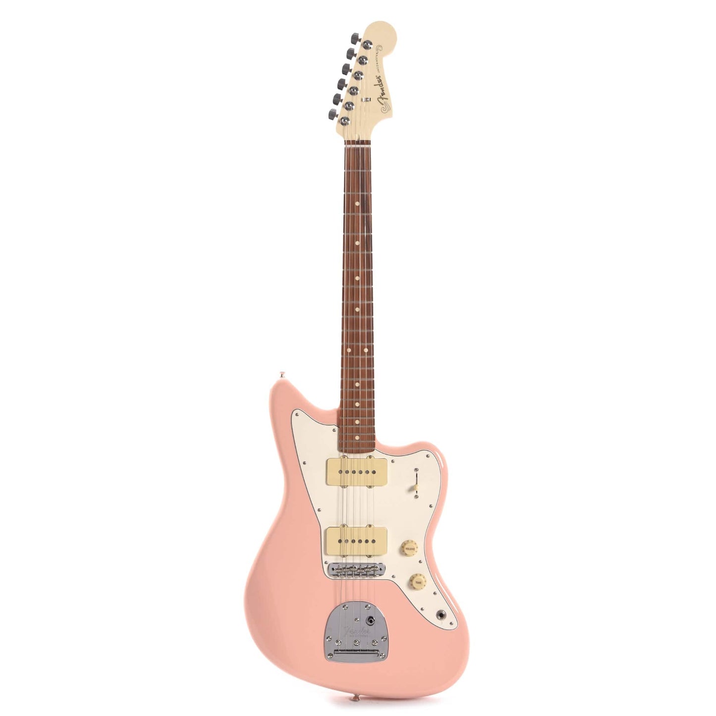 Fender Player Jazzmaster Shell Pink w/Olympic White Headcap, Pure Vintage '65 Pickups (CME Exclusive) Electric Guitars / Solid Body