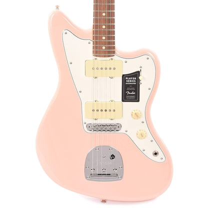 Fender Player Jazzmaster Shell Pink w/Olympic White Headcap, Pure Vintage '65 Pickups, & Series/Parallel 4-Way Electric Guitars / Solid Body