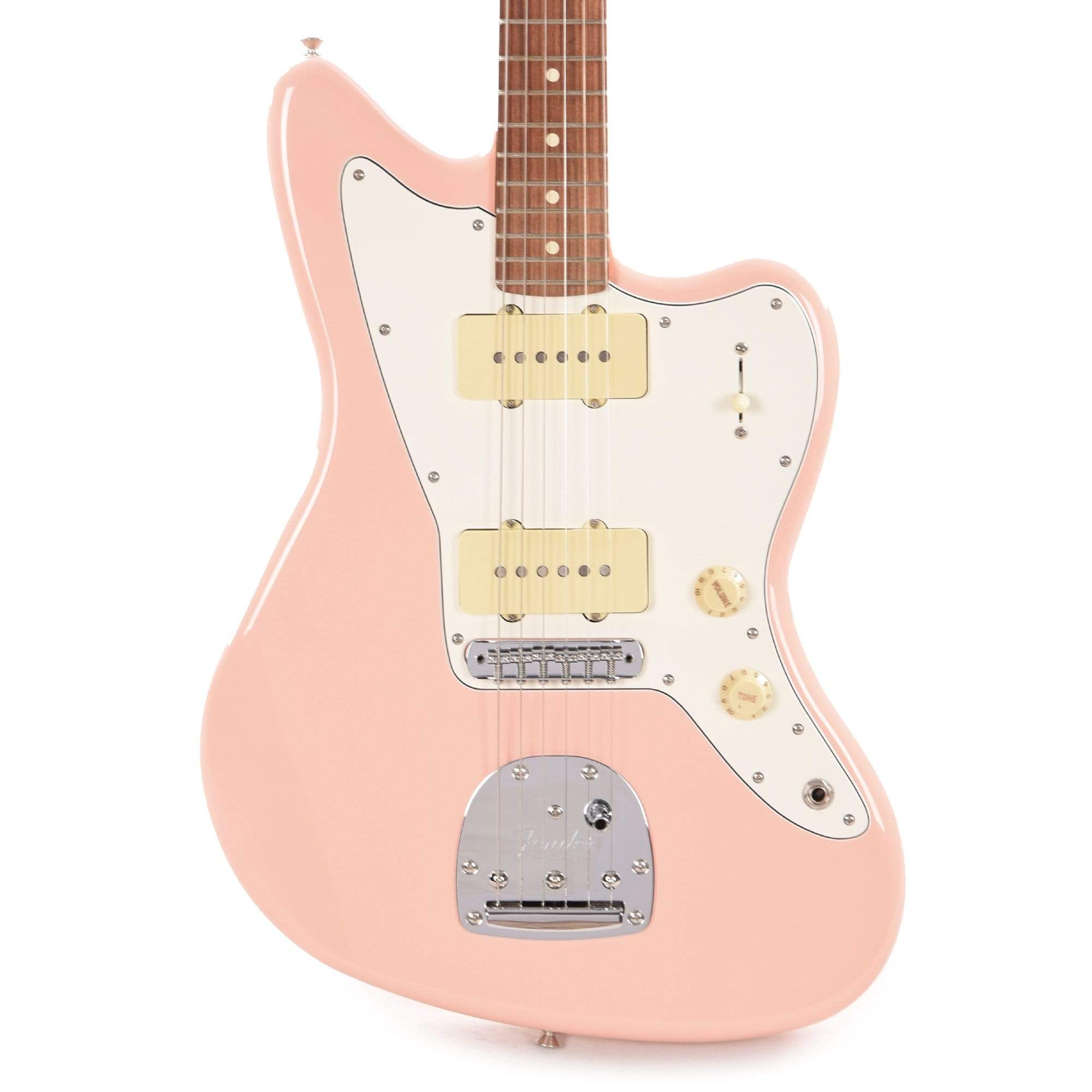 Fender Player Jazzmaster Shell Pink w/Olympic White Headcap, Pure Vintage '65 Pickups, & Series/Parallel 4-Way Electric Guitars / Solid Body