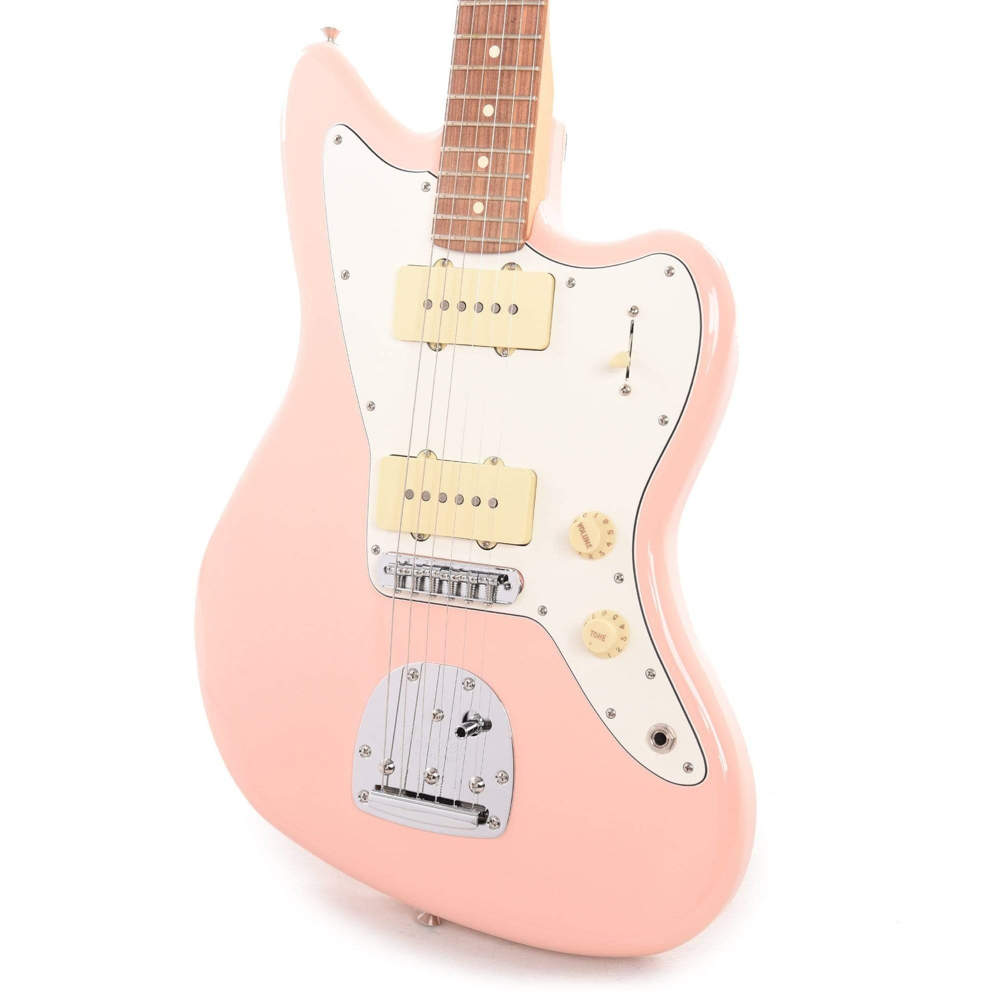 Fender Player Jazzmaster Shell Pink w/Olympic White Headcap, Pure Vintage '65 Pickups, & Series/Parallel 4-Way Electric Guitars / Solid Body