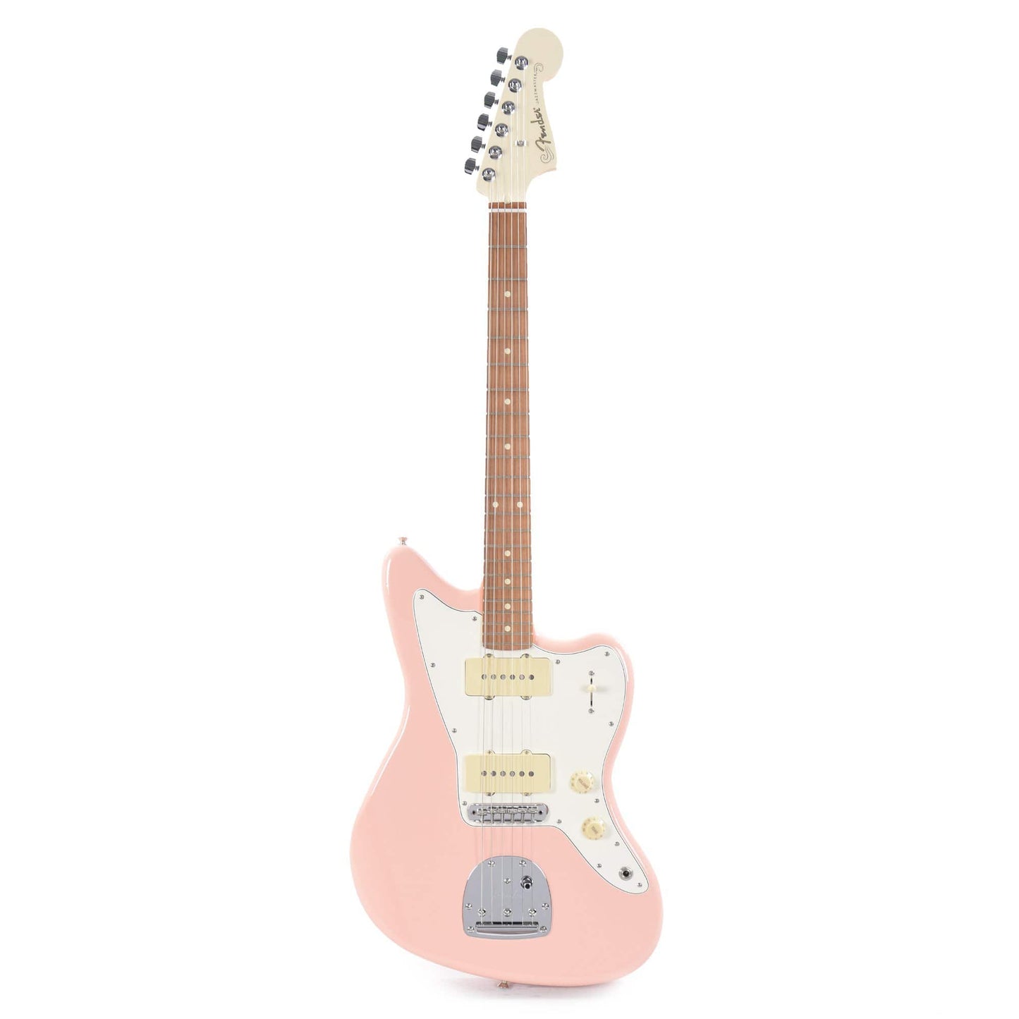 Fender Player Jazzmaster Shell Pink w/Olympic White Headcap, Pure Vintage '65 Pickups, & Series/Parallel 4-Way Electric Guitars / Solid Body