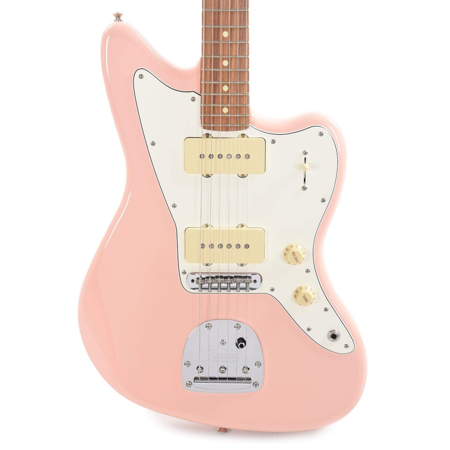 Fender Player Jazzmaster Shell Pink w/Olympic White Headcap, Pure Vintage '65 Pickups, & Series/Parallel 4-Way Electric Guitars / Solid Body