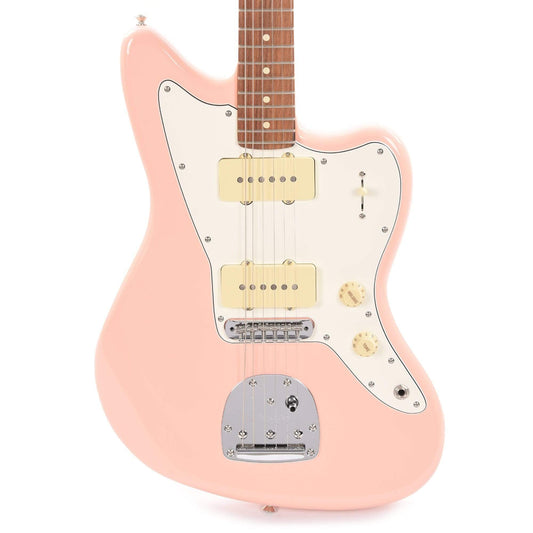 Fender Player Jazzmaster Shell Pink w/Olympic White Headcap, Pure Vintage '65 Pickups, & Series/Parallel 4-Way Electric Guitars / Solid Body