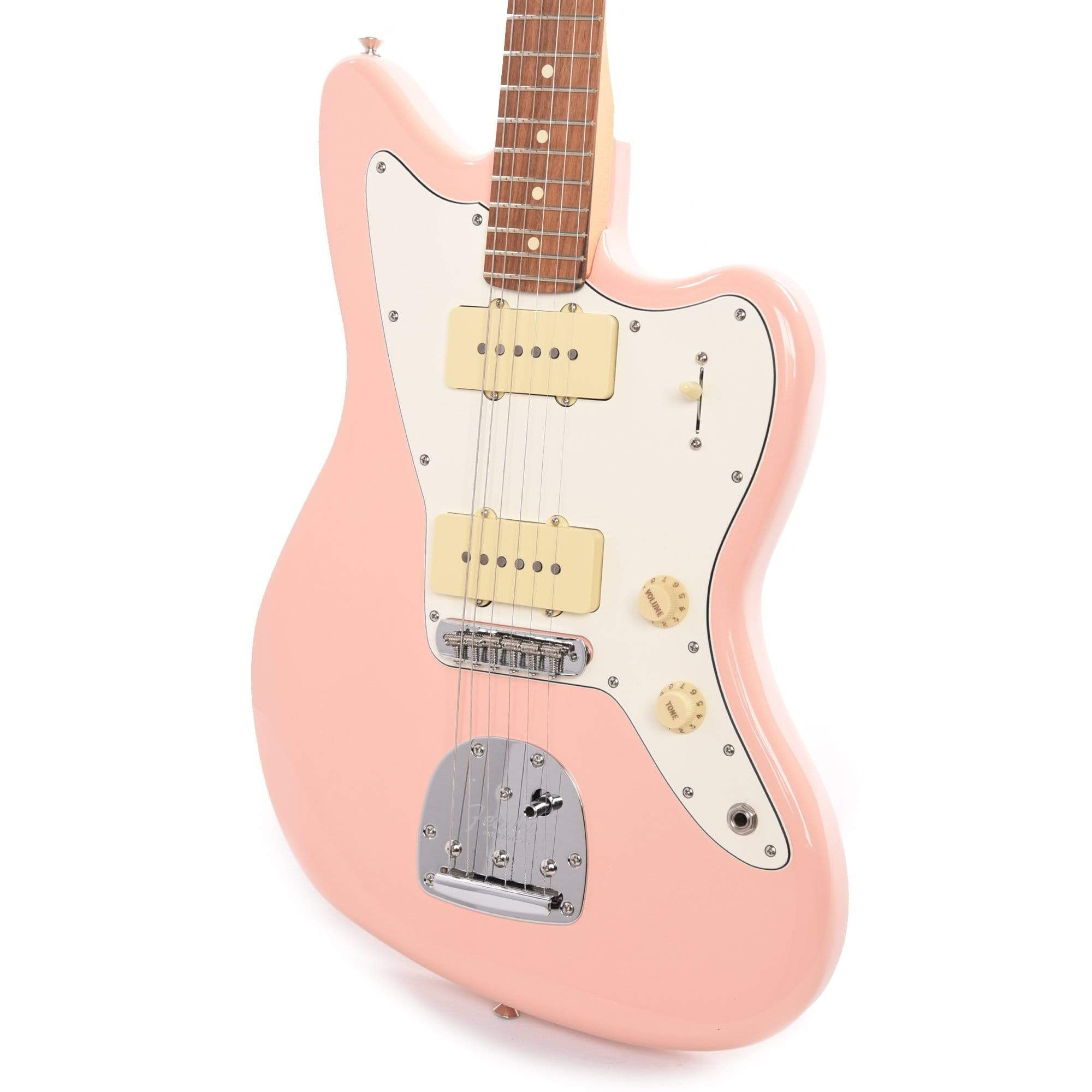 Fender Player Jazzmaster Shell Pink w/Olympic White Headcap, Pure Vintage '65 Pickups, & Series/Parallel 4-Way Electric Guitars / Solid Body