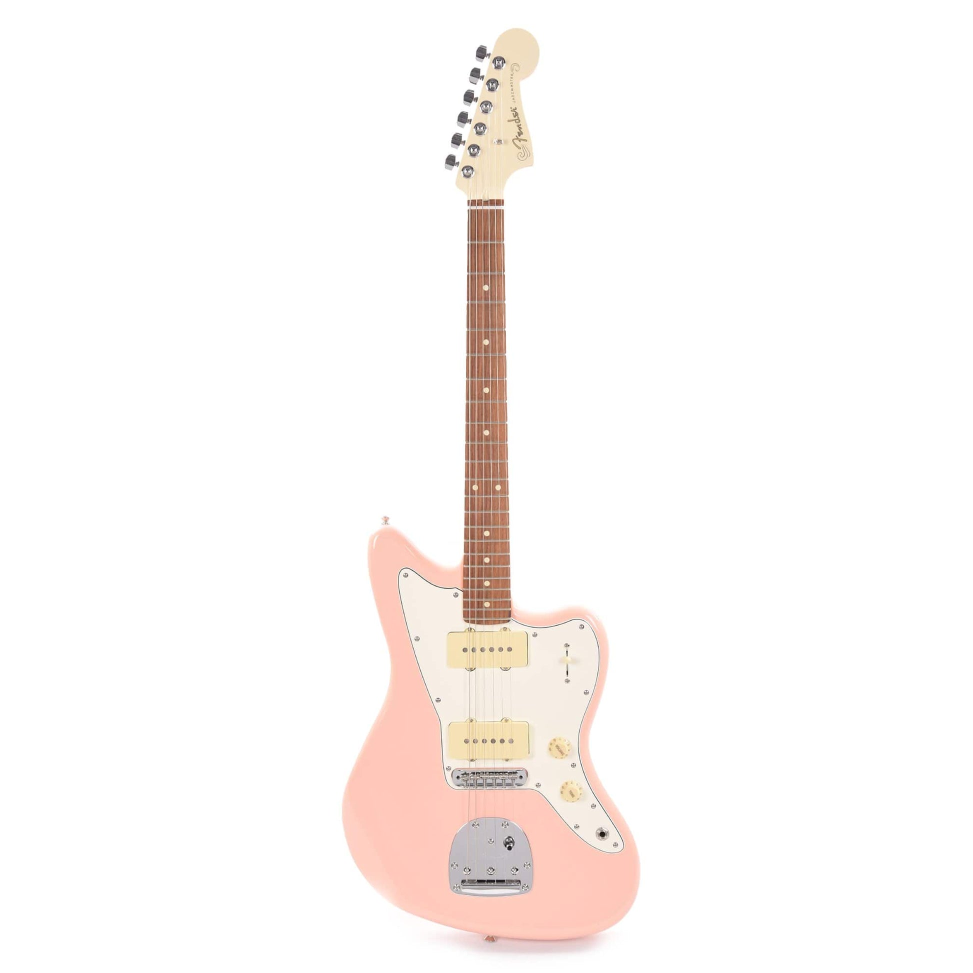 Fender Player Jazzmaster Shell Pink w/Olympic White Headcap, Pure Vintage '65 Pickups, & Series/Parallel 4-Way Electric Guitars / Solid Body