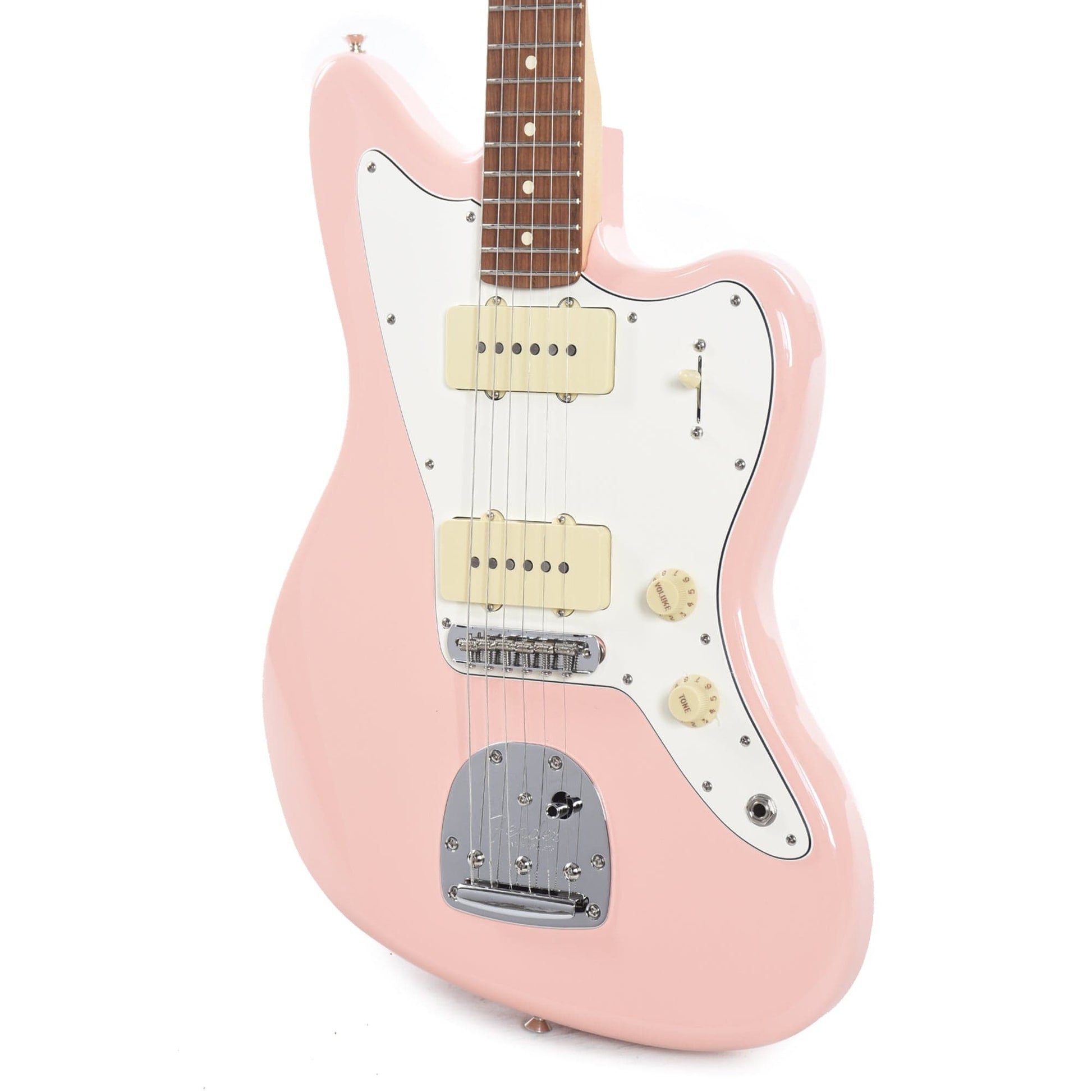 Fender Player Jazzmaster Shell Pink w/Olympic White Headcap, Pure Vintage '65 Pickups, & Series/Parallel 4-Way Electric Guitars / Solid Body