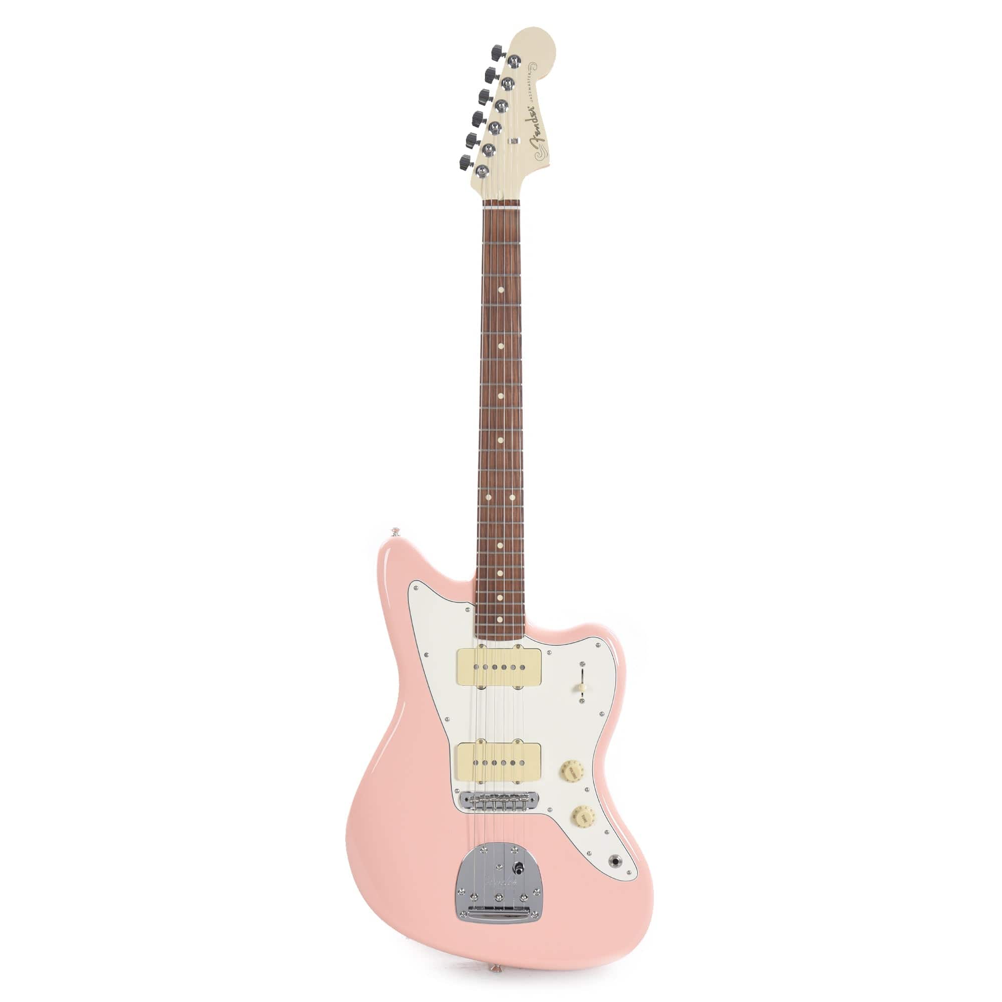 Fender Player Jazzmaster Shell Pink w/Olympic White Headcap, Pure Vintage '65 Pickups, & Series/Parallel 4-Way Electric Guitars / Solid Body