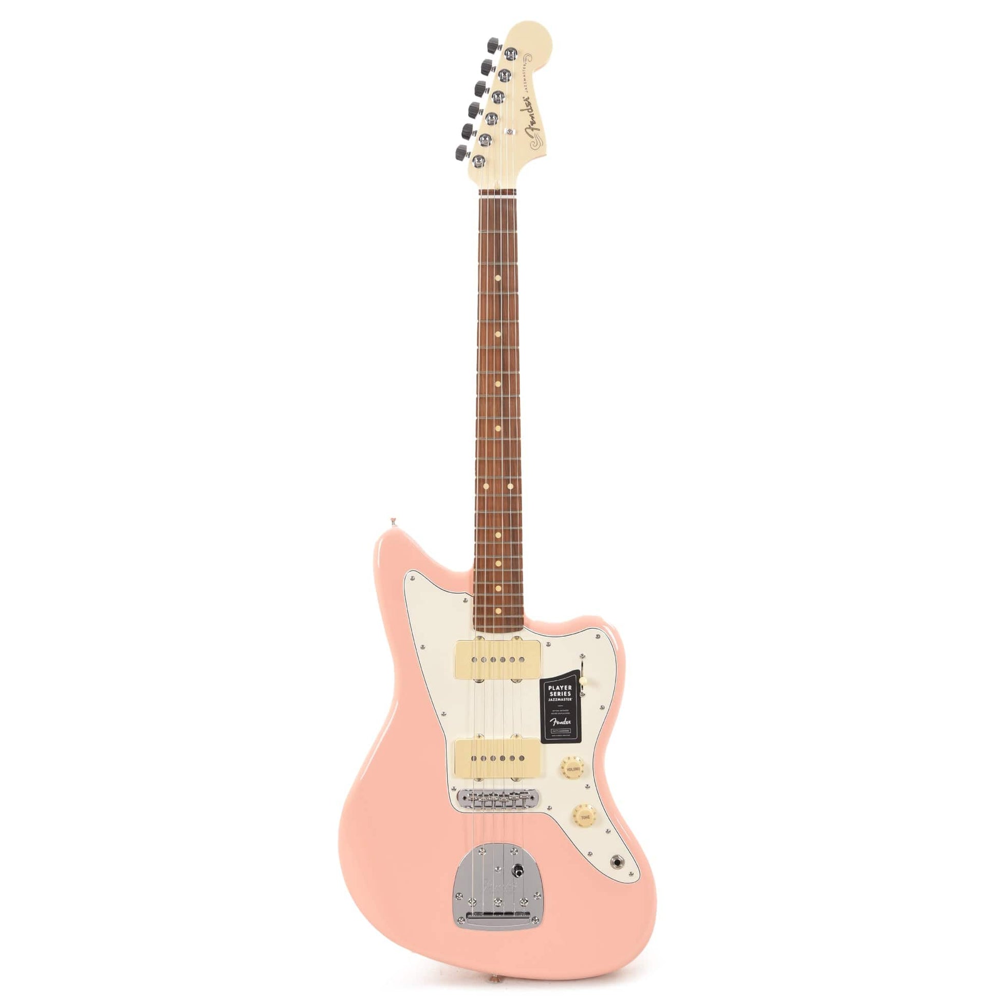 Fender Player Jazzmaster Shell Pink w/Olympic White Headcap, Pure Vintage '65 Pickups, & Series/Parallel 4-Way Electric Guitars / Solid Body
