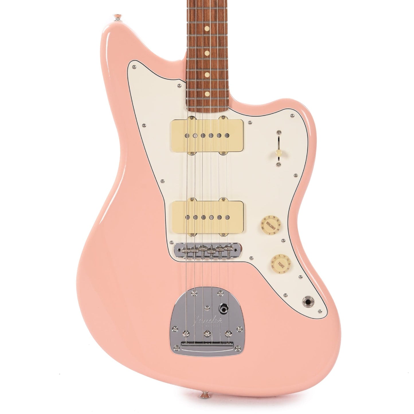 Fender Player Jazzmaster Shell Pink w/Olympic White Headcap, Pure Vintage '65 Pickups, & Series/Parallel 4-Way Electric Guitars / Solid Body