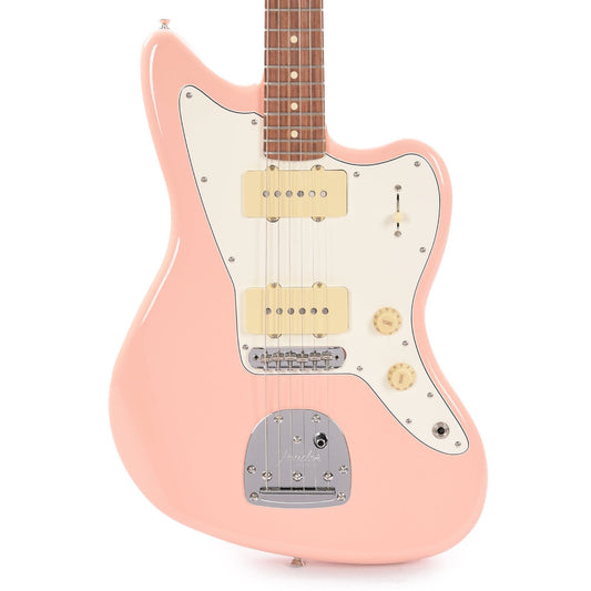 Fender Player Jazzmaster Shell Pink w/Olympic White Headcap, Pure Vintage '65 Pickups, & Series/Parallel 4-Way Electric Guitars / Solid Body