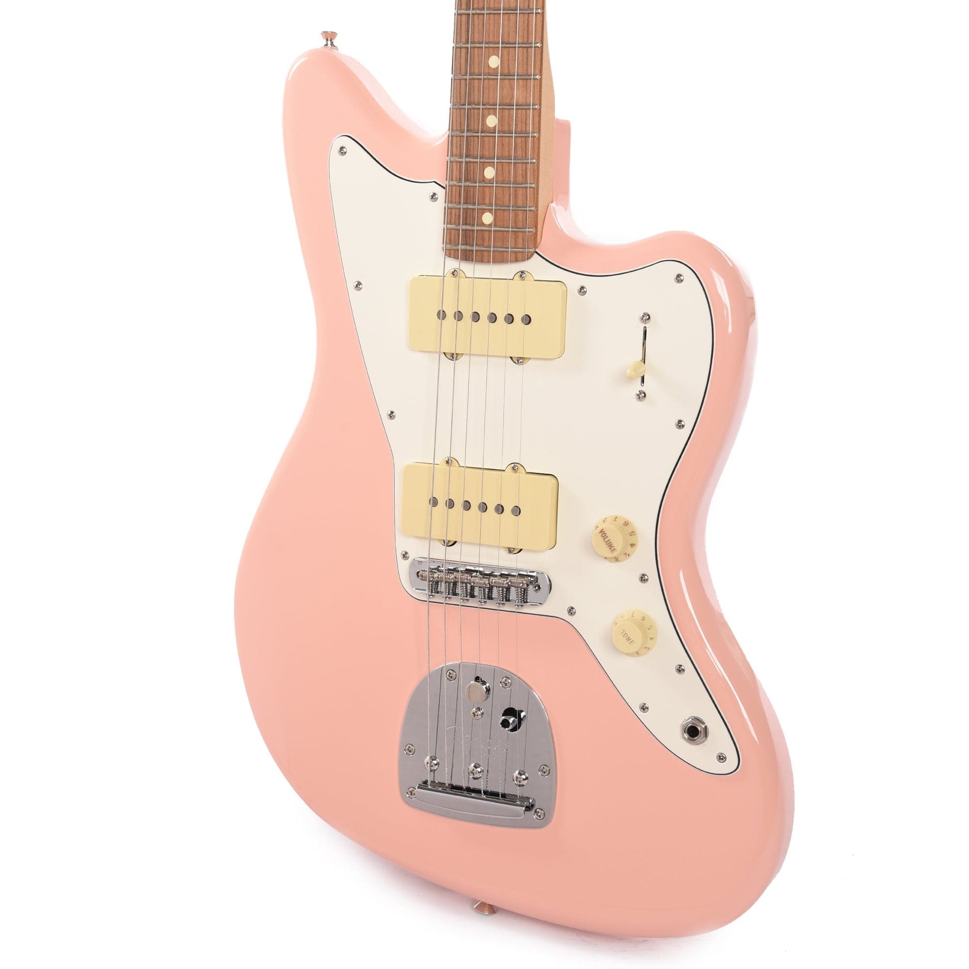 Fender Player Jazzmaster Shell Pink w/Olympic White Headcap, Pure Vintage '65 Pickups, & Series/Parallel 4-Way Electric Guitars / Solid Body