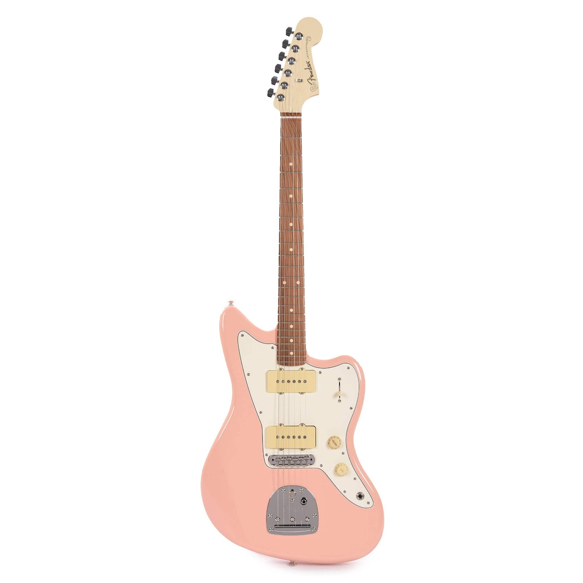 Fender Player Jazzmaster Shell Pink w/Olympic White Headcap, Pure Vintage '65 Pickups, & Series/Parallel 4-Way Electric Guitars / Solid Body