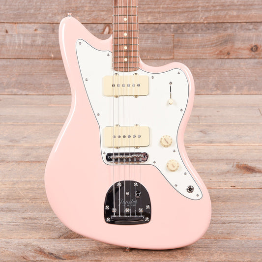 Fender Player Jazzmaster Shell Pink w/Olympic White Headcap, Pure Vintage '65 Pickups, & Series/Parallel 4-Way Electric Guitars / Solid Body
