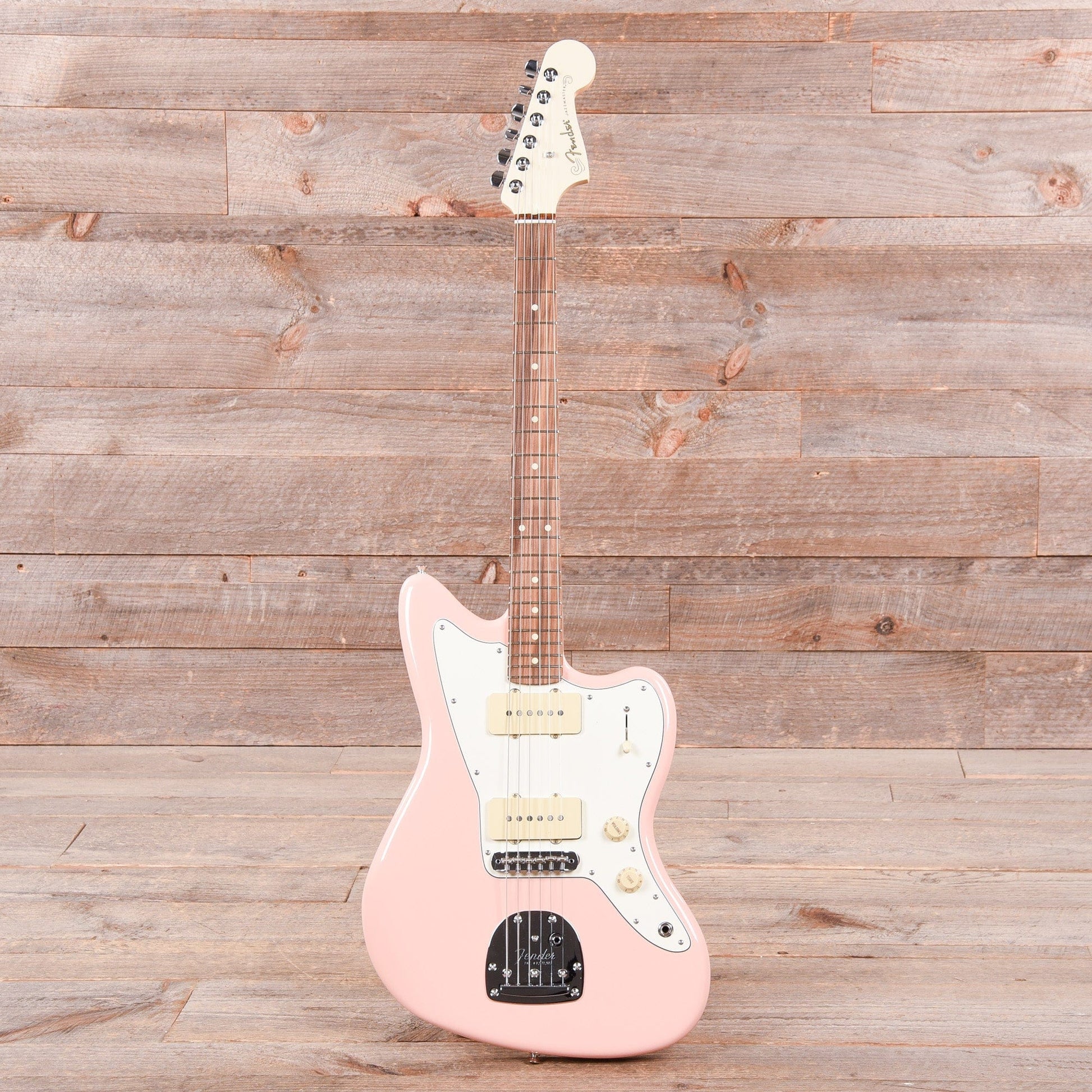 Fender Player Jazzmaster Shell Pink w/Olympic White Headcap, Pure Vintage '65 Pickups, & Series/Parallel 4-Way Electric Guitars / Solid Body