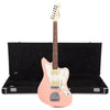 Fender Player Jazzmaster Shell Pink w/Olympic White Headcap, Pure Vintage '65 Pickups, & Series/Parallel 4-Way (CME Exclusive) and Hardshell Case Bundle Electric Guitars / Solid Body