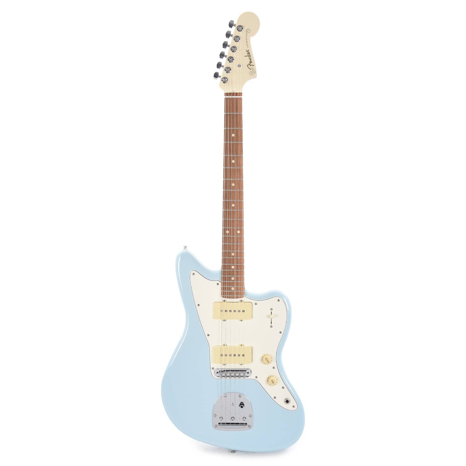 Fender Player Jazzmaster Sonic Blue w/Olympic White Headcap, Pure Vintage '65 Pickups, & Series/Parallel 4-Way Electric Guitars / Solid Body