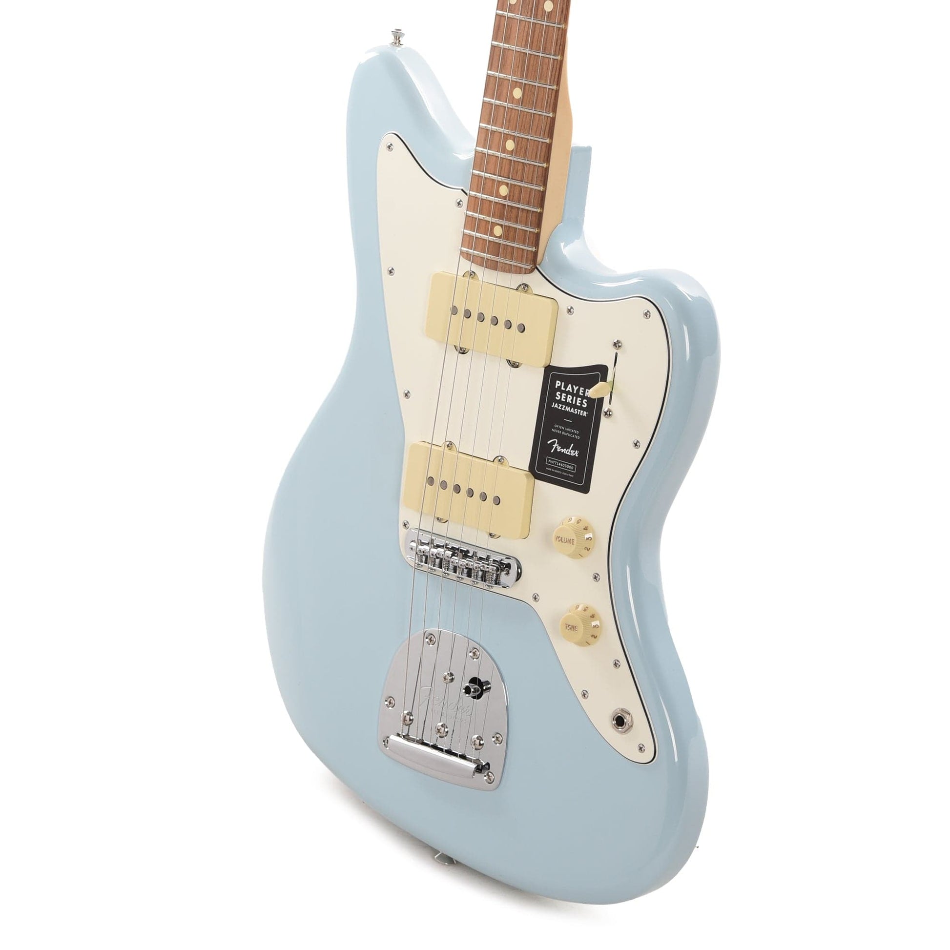Fender Player Jazzmaster Sonic Blue w/Olympic White Headcap, Pure Vintage '65 Pickups, & Series/Parallel 4-Way Electric Guitars / Solid Body