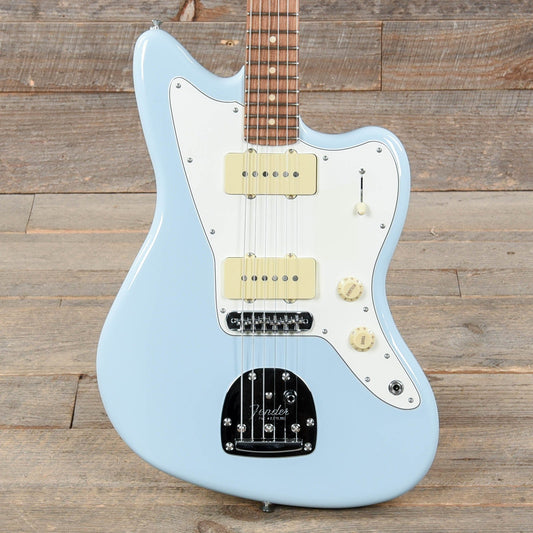 Fender Player Jazzmaster Sonic Blue w/Olympic White Headcap, Pure Vintage '65 Pickups, & Series/Parallel 4-Way Electric Guitars / Solid Body
