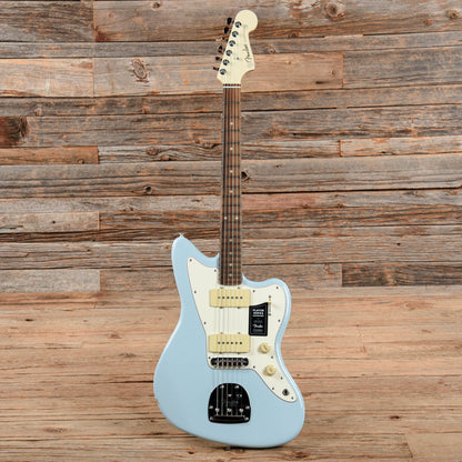 Fender Player Jazzmaster Sonic Blue w/Olympic White Headcap, Pure Vintage '65 Pickups, & Series/Parallel 4-Way Electric Guitars / Solid Body