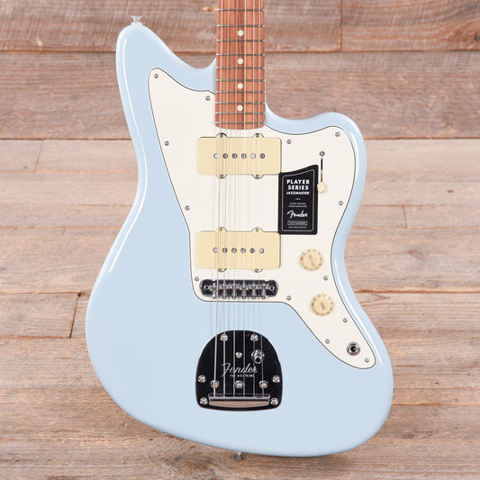 Fender Player Jazzmaster Sonic Blue w/Olympic White Headcap, Pure Vintage '65 Pickups, & Series/Parallel 4-Way Electric Guitars / Solid Body