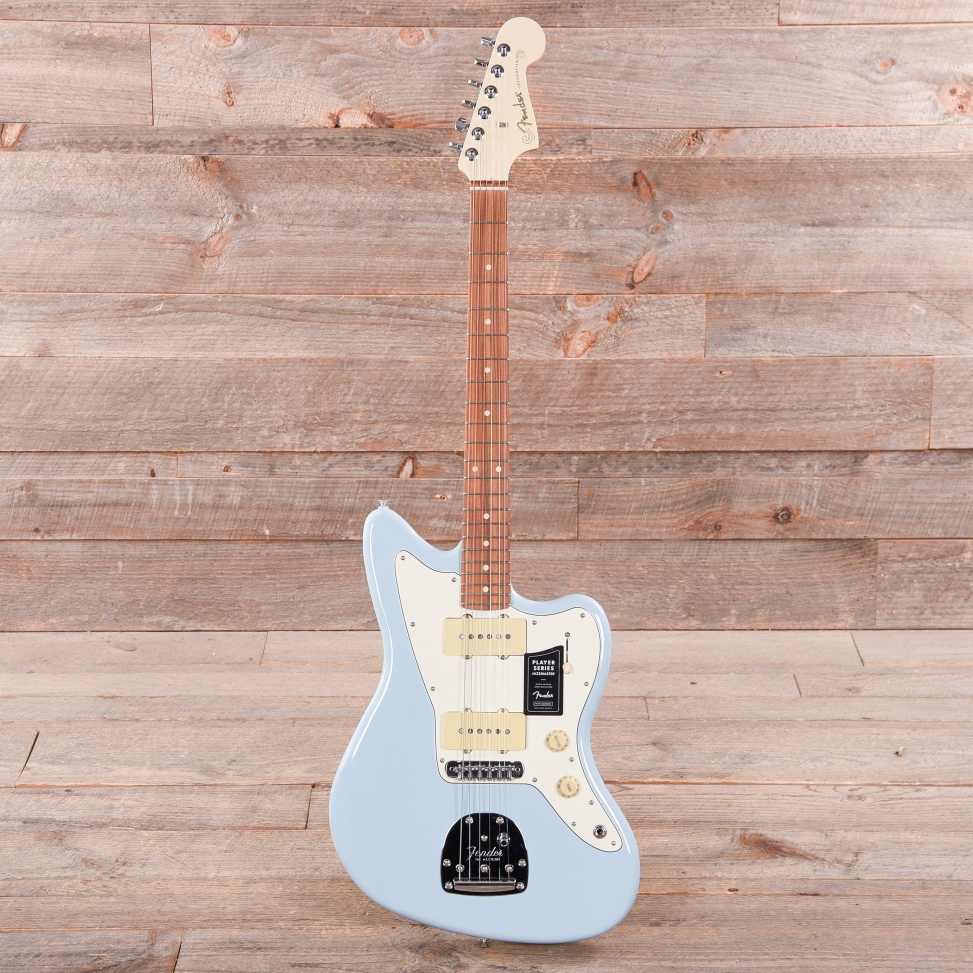 Fender Player Jazzmaster Sonic Blue w/Olympic White Headcap, Pure Vintage '65 Pickups, & Series/Parallel 4-Way Electric Guitars / Solid Body