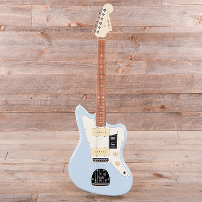 Fender Player Jazzmaster Sonic Blue w/Olympic White Headcap, Pure Vintage '65 Pickups, & Series/Parallel 4-Way Electric Guitars / Solid Body