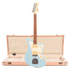 Fender Player Jazzmaster Sonic Blue w/Olympic White Headcap, Pure Vintage '65 Pickups, & Series/Parallel 4-Way and Hardshell Case Jazzmaster/Jaguar Shell Pink w/Cream Interior Electric Guitars / Solid Body