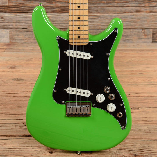 Fender Player Lead II Neon Green Electric Guitars / Solid Body