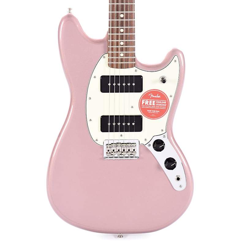 Fender Player Mustang 90 Burgundy Mist Metallic Electric Guitars / Solid Body